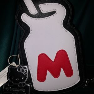 Hello Kitty Loungefly Milk Bottle Crossbody